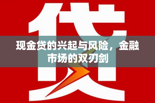 永新现金贷的兴起与风险，金融市场的双刃剑