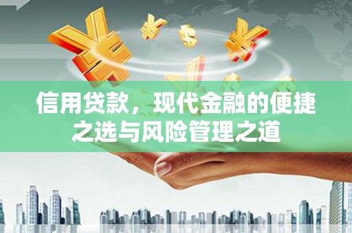 石冈信用贷款，现代金融的便捷之选与风险管理之道