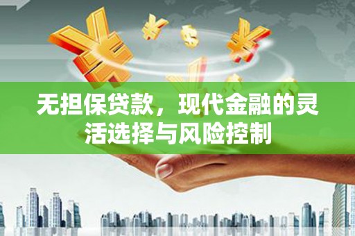 秦淮无担保贷款，现代金融的灵活选择与风险控制