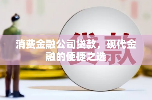 徐汇消费金融公司贷款，现代金融的便捷之选