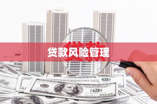 连江贷款风险管理