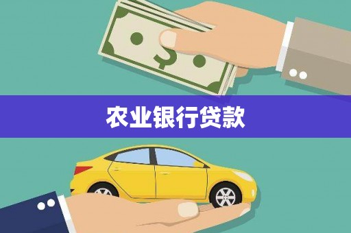 康定农业银行贷款