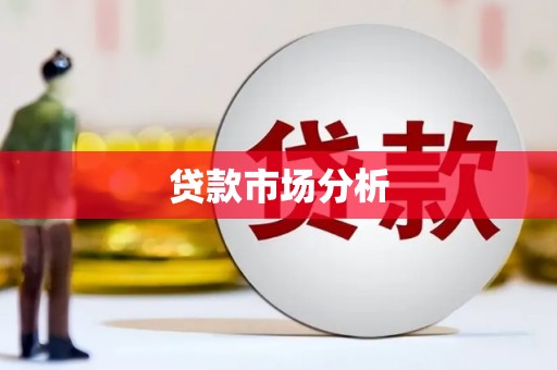江源贷款市场分析