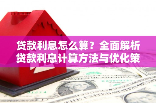 惠济贷款利息怎么算？全面解析贷款利息计算方法与优化策略
